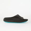 Nike ReactX Rejuven8 Men's Slides Black/ Metallic Silver-Gamma Blue