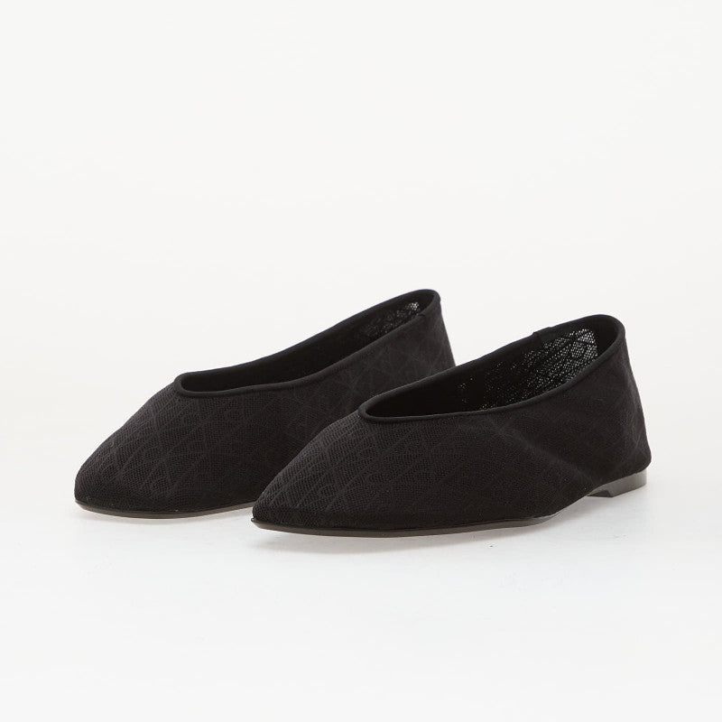 Calvin Klein Square Ballerina Aop Mesh Triple Black Mono