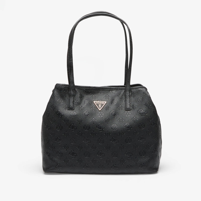GUESS Victtoria 2 In 1 Tote Black Logo