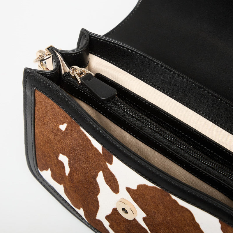 Guess Audrey Convertible Crossbody Flap Brown