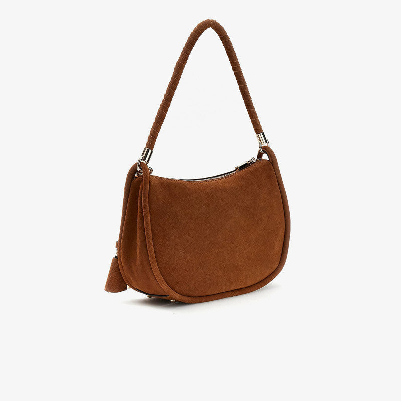 GUESS Danya Hobo Shoulder Bag Cognac