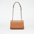 GUESS Noelle II Convertible Cross Body Flap Light Cognac