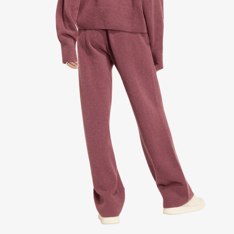 adidas Essentials Knit Pants Burgundy