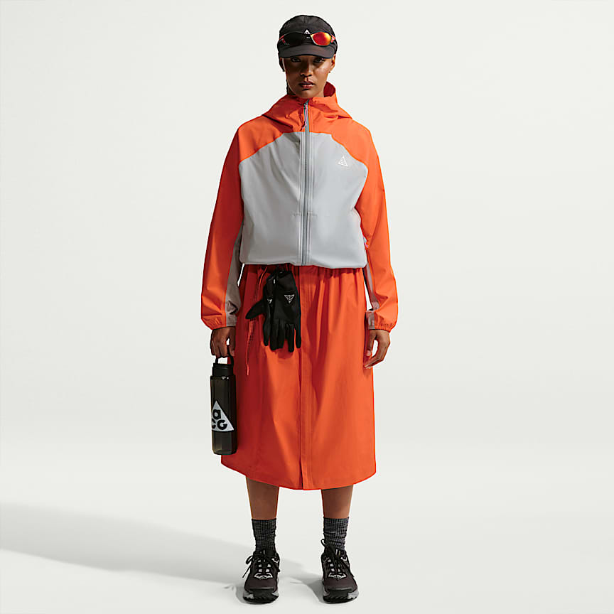 Nike ACG "Phantazma" Women's Storm-FIT ADV Jacket Safety Orange/ Grey Fog/ Summit White
