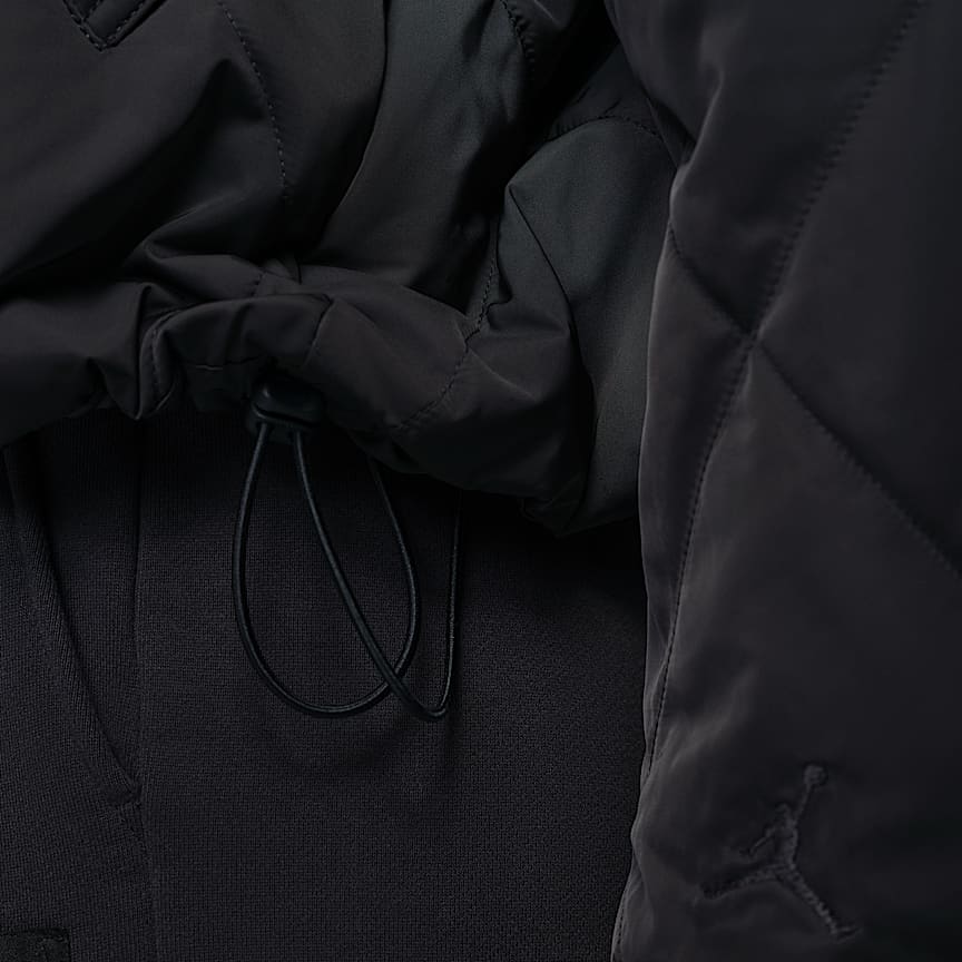 Jordan Flight Women's Quilted Renegade Jacket Black/ Black/ Black