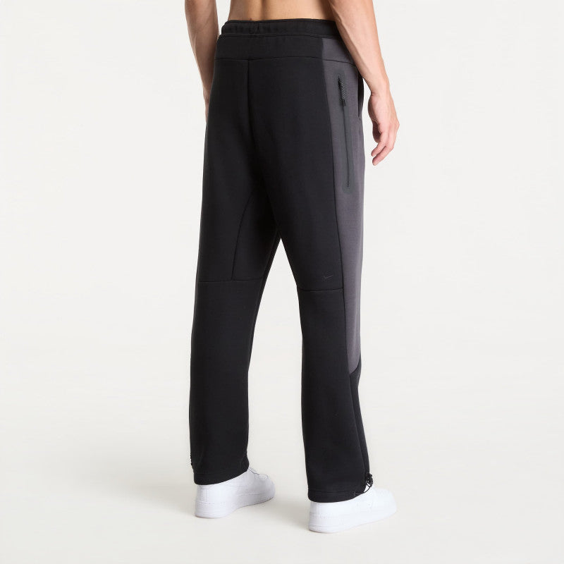 Nike Tech Men's Color-Block Open-Hem Fleece Pants Black/ Anthracite/ Black