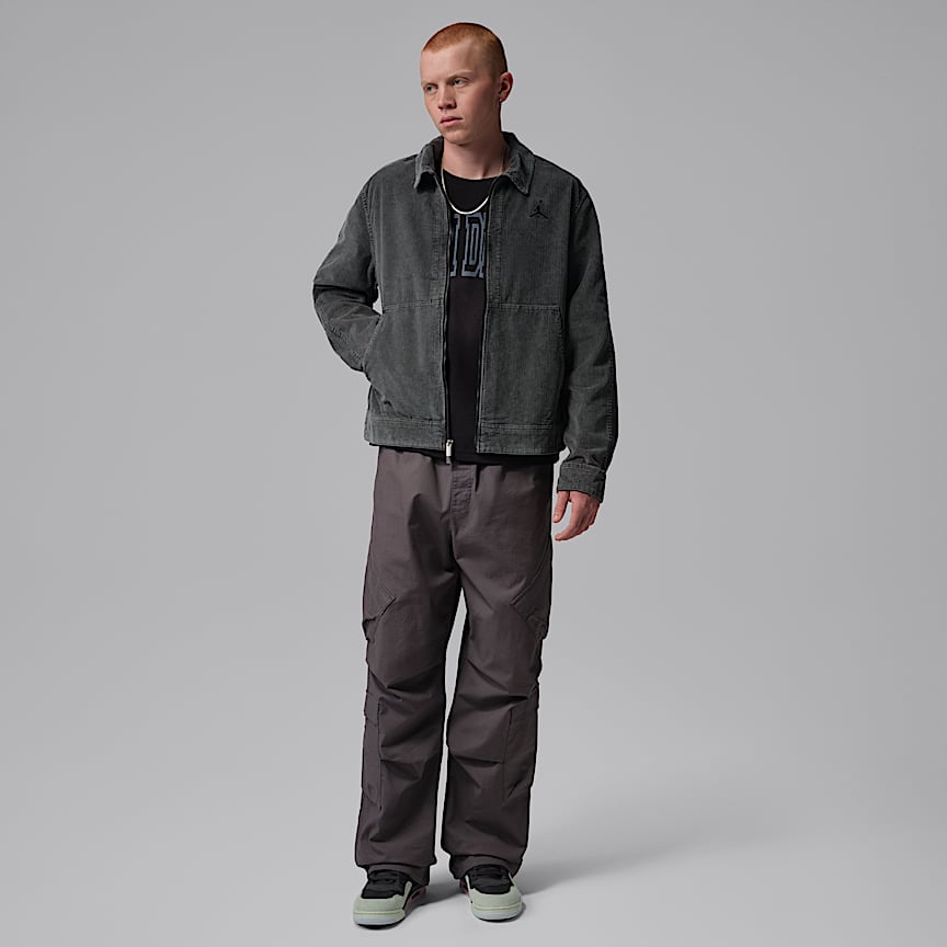 Jordan Flight Men's Corduroy Chore Jacket Black/ Black