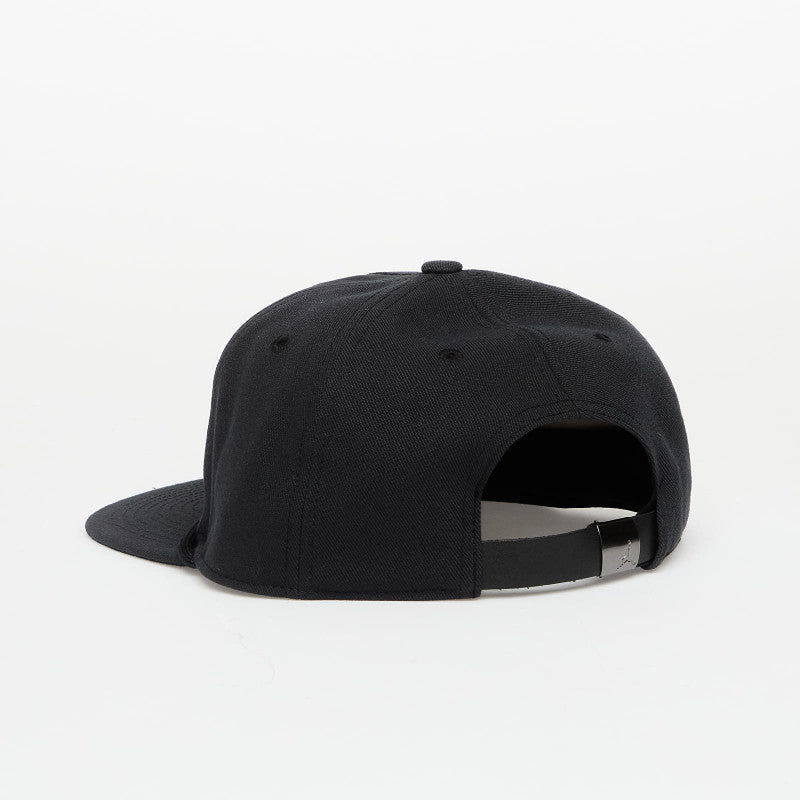 Jordan Flight Club Pro Unstructured Flat Bill Hat Black/ Black