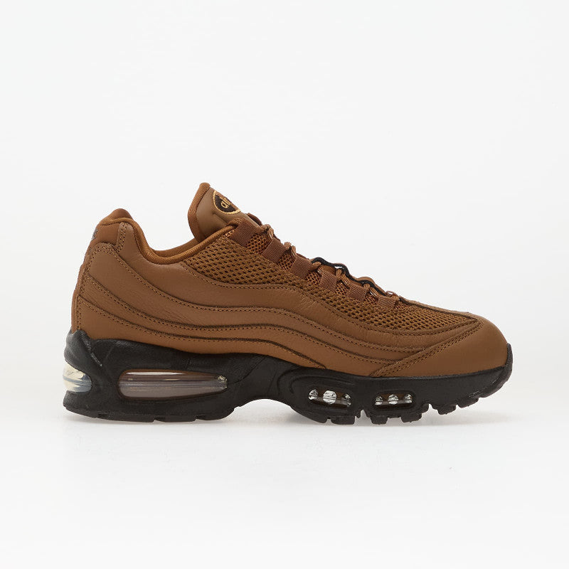 Nike Wmns Air Max 95 Big Bubble Lt British Tan/ Flax-Velvet Brown