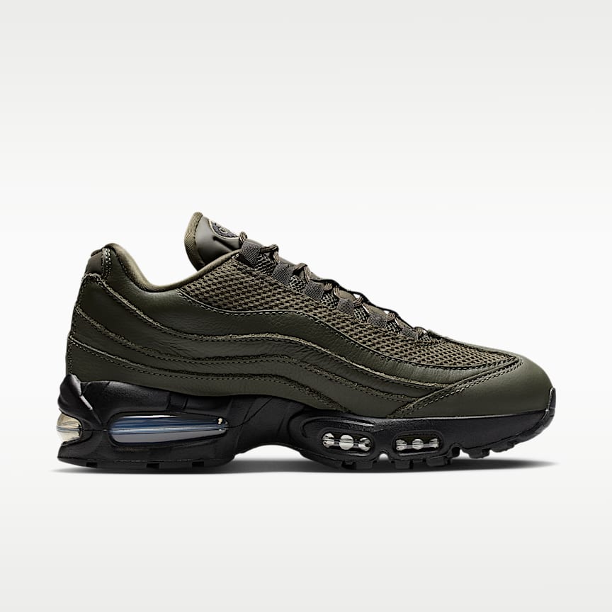 Nike Air Max 95 Big Bubble Cargo Khaki/ Medium Olive-Black