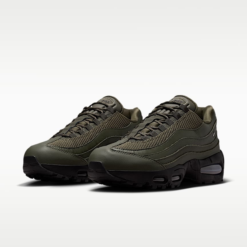 Nike Air Max 95 Big Bubble Cargo Khaki/ Medium Olive-Black
