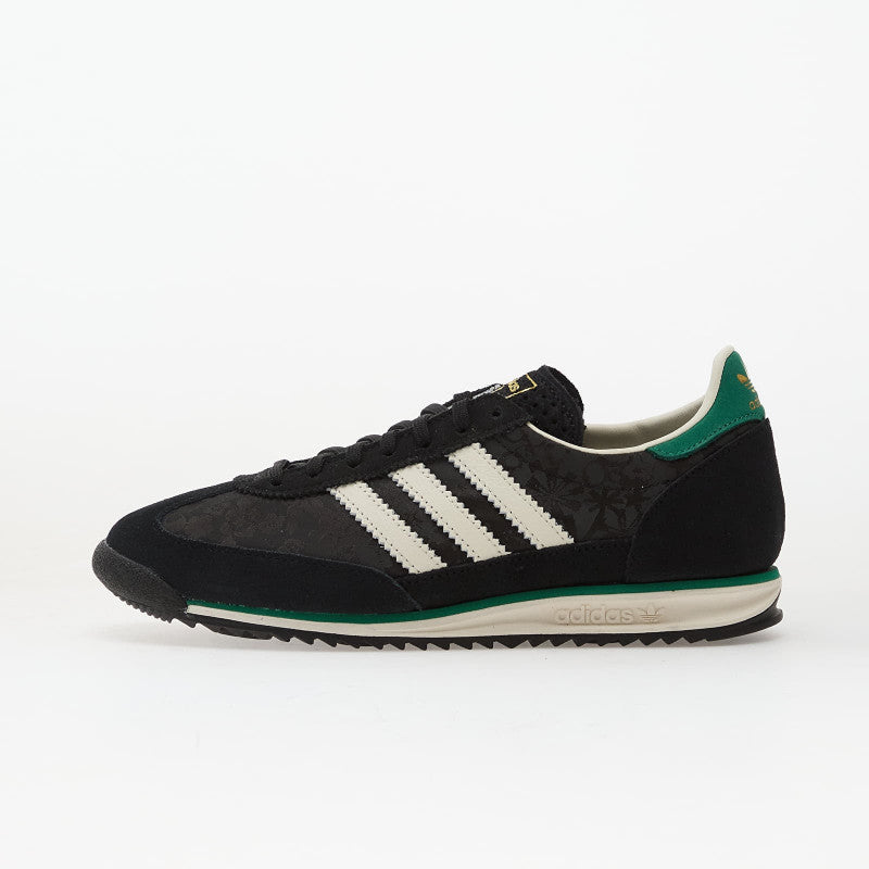 adidas SL 72 OG Core Black/ Off White/ Bold Green