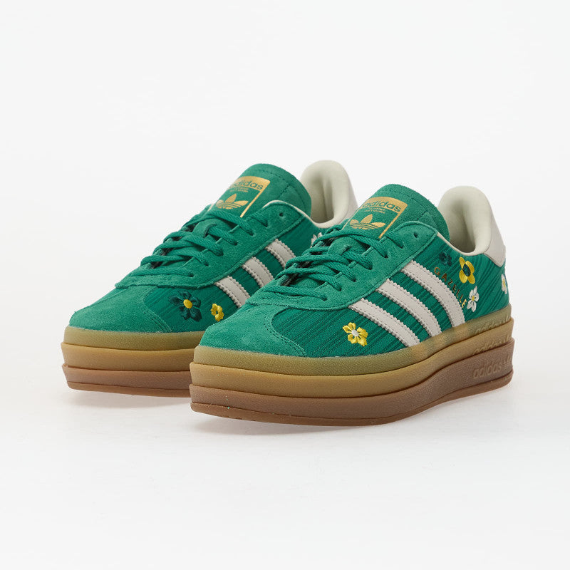 adidas Gazelle Bold Bold Green/ Off White/ Eqt Yellow