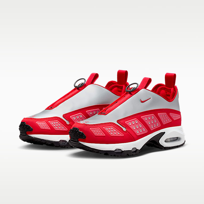 Nike Wmns Air Max Sndr Silver/ University Red-Fusion Red