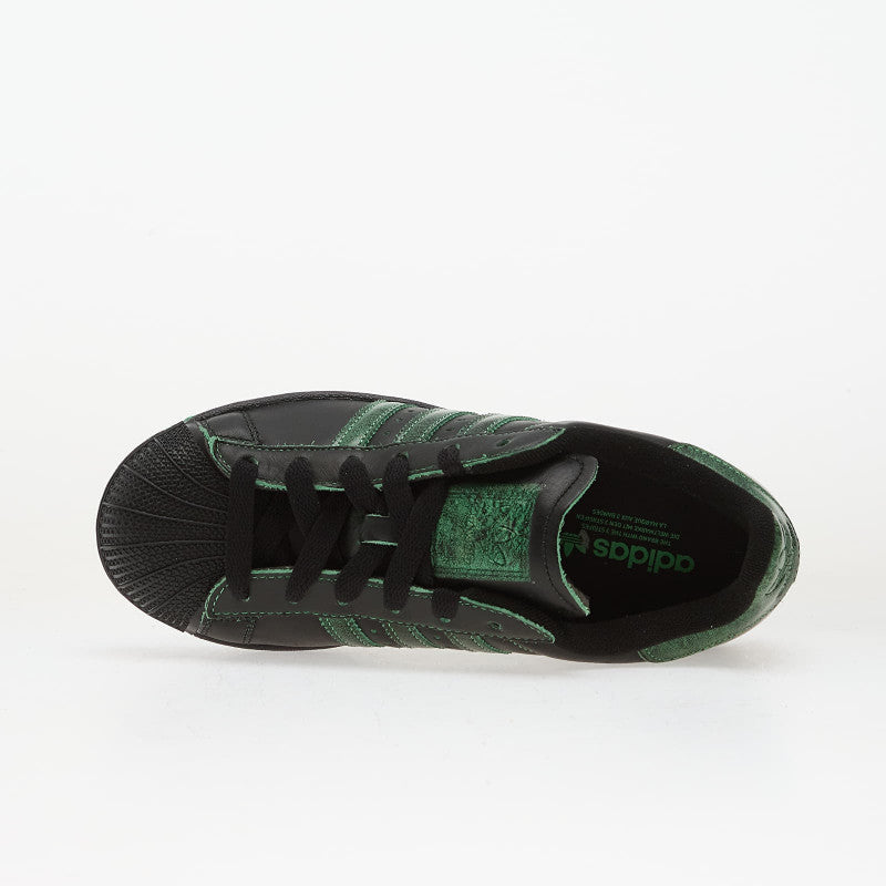 adidas Superstar II Wmns Core Black/ Core Black/ Semi Screaming Green 38