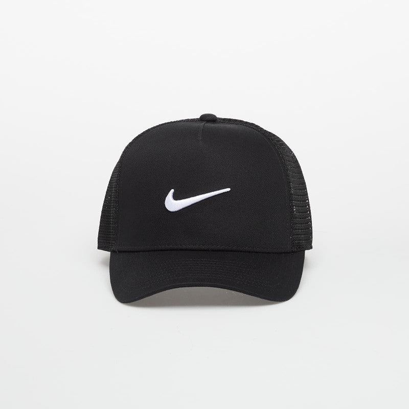 Nike Rise Structured Trucker Cap Black/ Black/ White