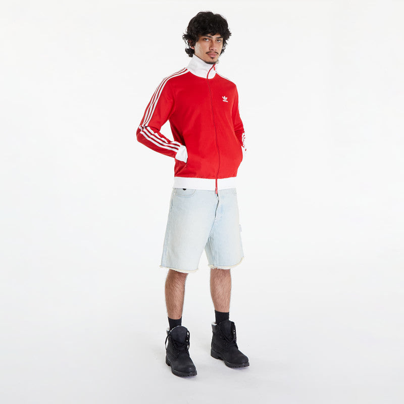 adidas Adicolor Classics Beckenbauer Track Top Better Scarlet/ White