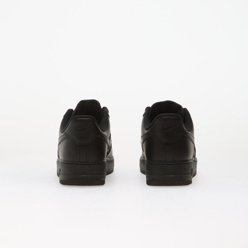 Nike Air Force 1 '07 Edge Black/ Black-Metallic Silver