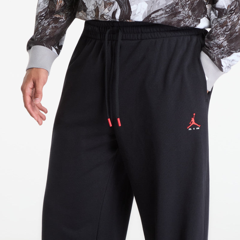 Jordan Brooklyn Fleece Men's Open-Hem Pants Black/ University Red