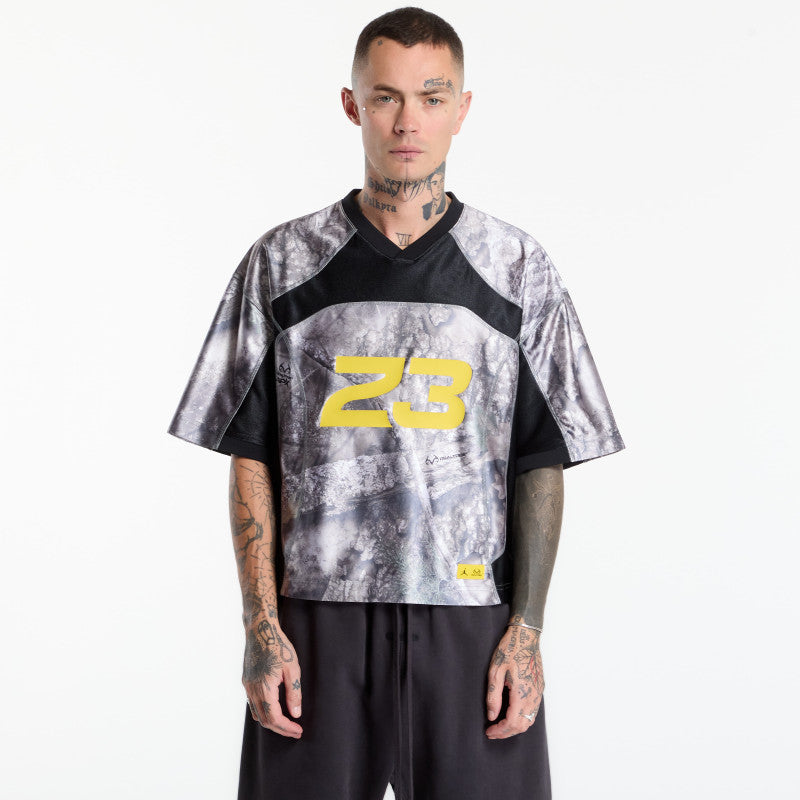 Jordan Brooklyn Men's Realtree Jersey White/ Black/ Bright Citron