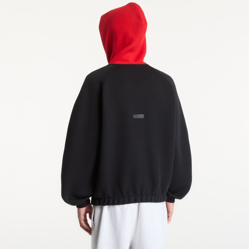 Jordan Flight Men's Pullover Hoodie Black/ University Red