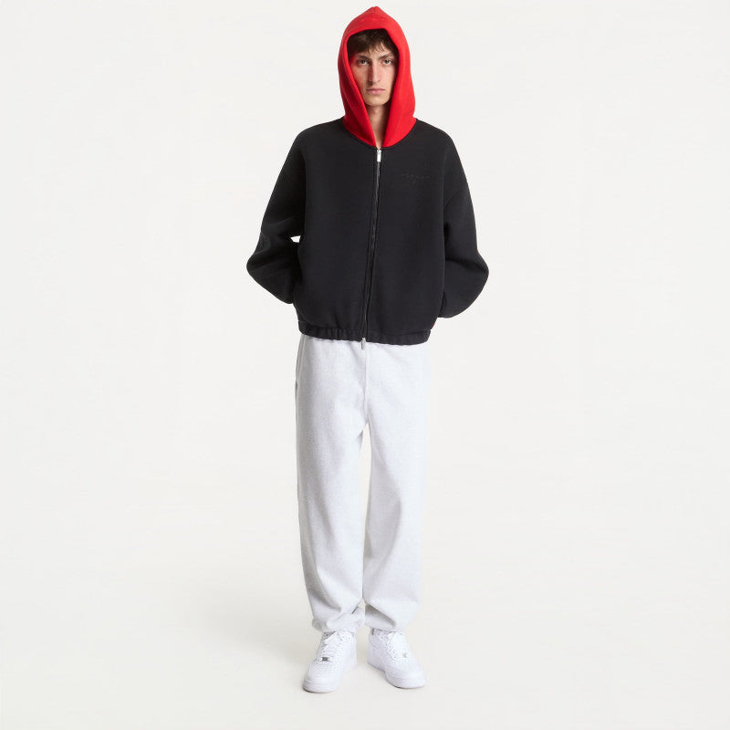 Jordan Flight Men's Pullover Hoodie Black/ University Red