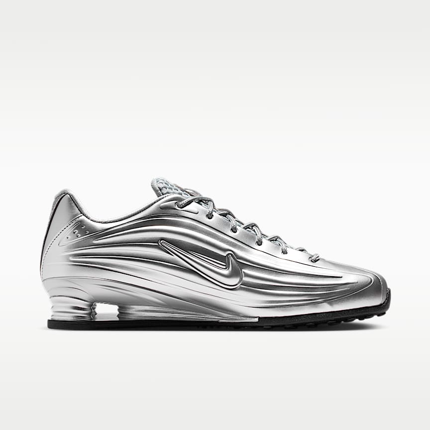 Nike Shox Z Silver/ Metallic Silver-Black