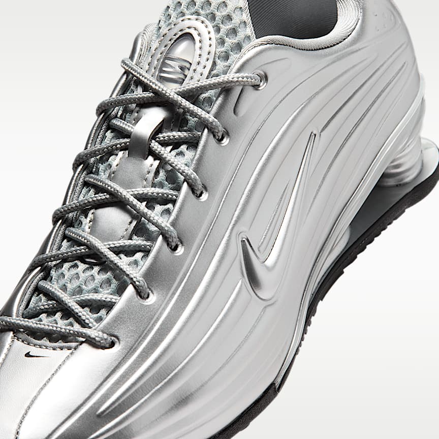 Nike Shox Z Silver/ Metallic Silver-Black
