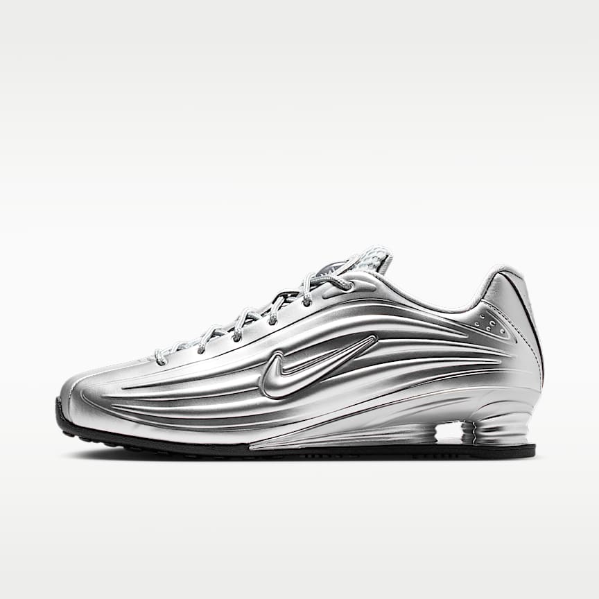 Nike Shox Z Silver/ Metallic Silver-Black
