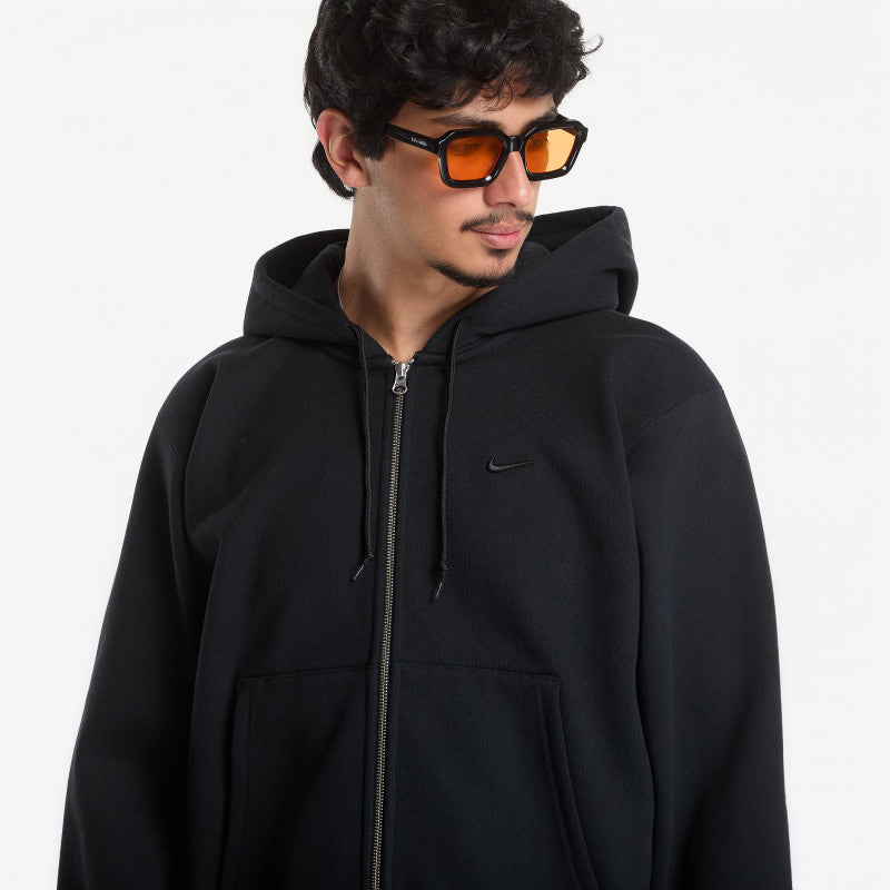 Nike Men's Fleece Full-Zip Hoodie Black