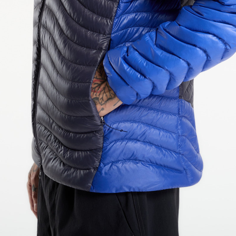 puchowa Nike ACG Lava Flow Therma-FIT ADV Ultralight Down Jacket Old Royal/ Gridiron/ Summit White