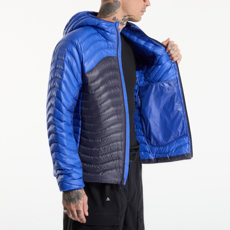 puchowa Nike ACG Lava Flow Therma-FIT ADV Ultralight Down Jacket Old Royal/ Gridiron/ Summit White