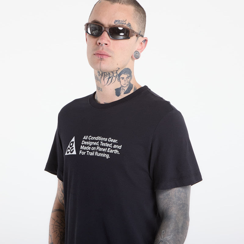 Nike ACG Men's Dri-FIT Trail Running T-Shirt Black
