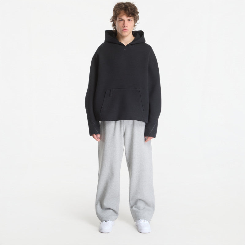 Nike Tech Men's Fleece Pullover Hoodie Black/ Black