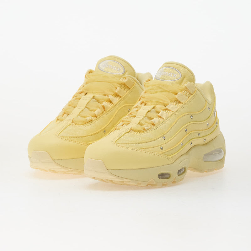 Nike Wmns Air Max 95 Slim Soft Yellow/ Metallic Silver-Alabaster