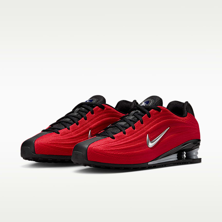 Nike Wmns Shox Z Fire Red/ Metallic Silver-Black