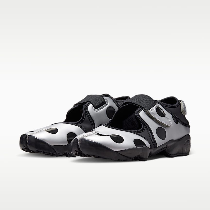Nike Air Rift Dot Black/ Black-Metallic Silver