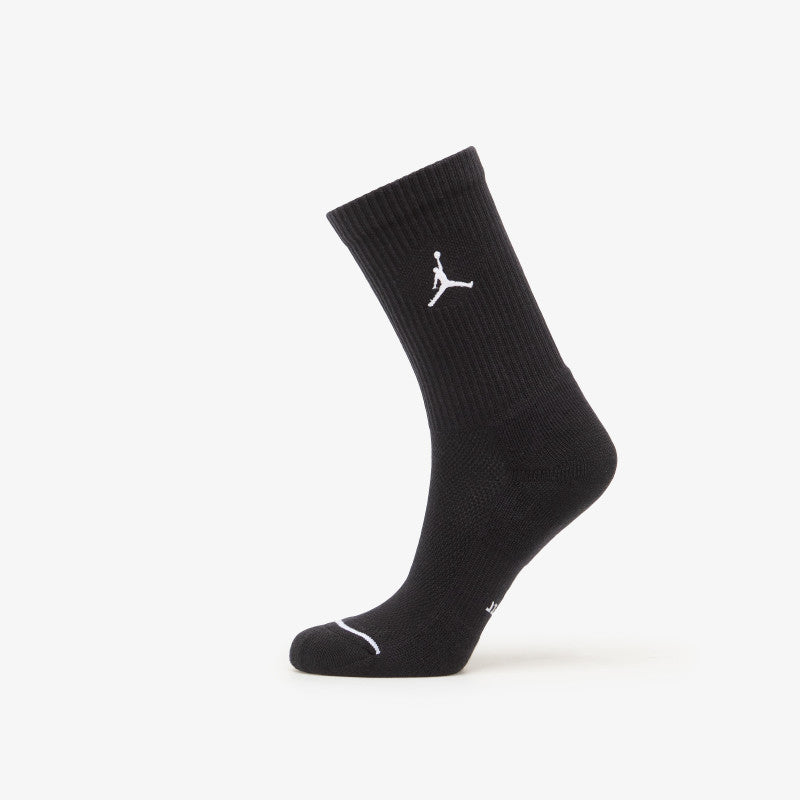 Jordan Everyday Crew Socks 3-Pack Black/ White