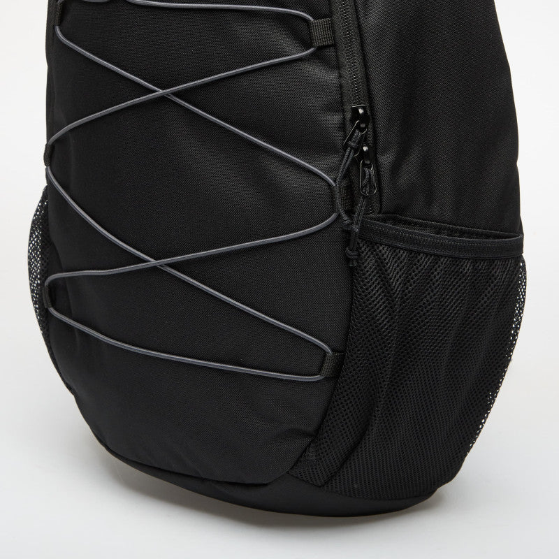 Nike Heritage Sweep Backpack 25L Black/ Black/ Silver 25