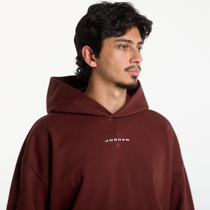 Jordan Flight Fleece Oversized Pullover Hoodie Bronze Eclipse