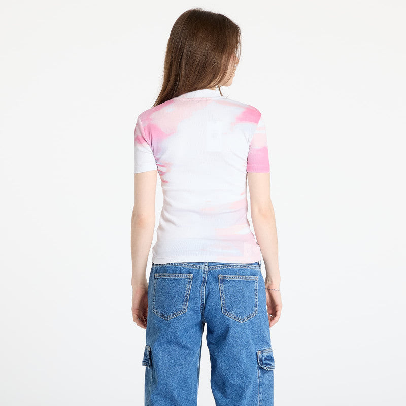 Calvin Klein Jeans Rib Tee White