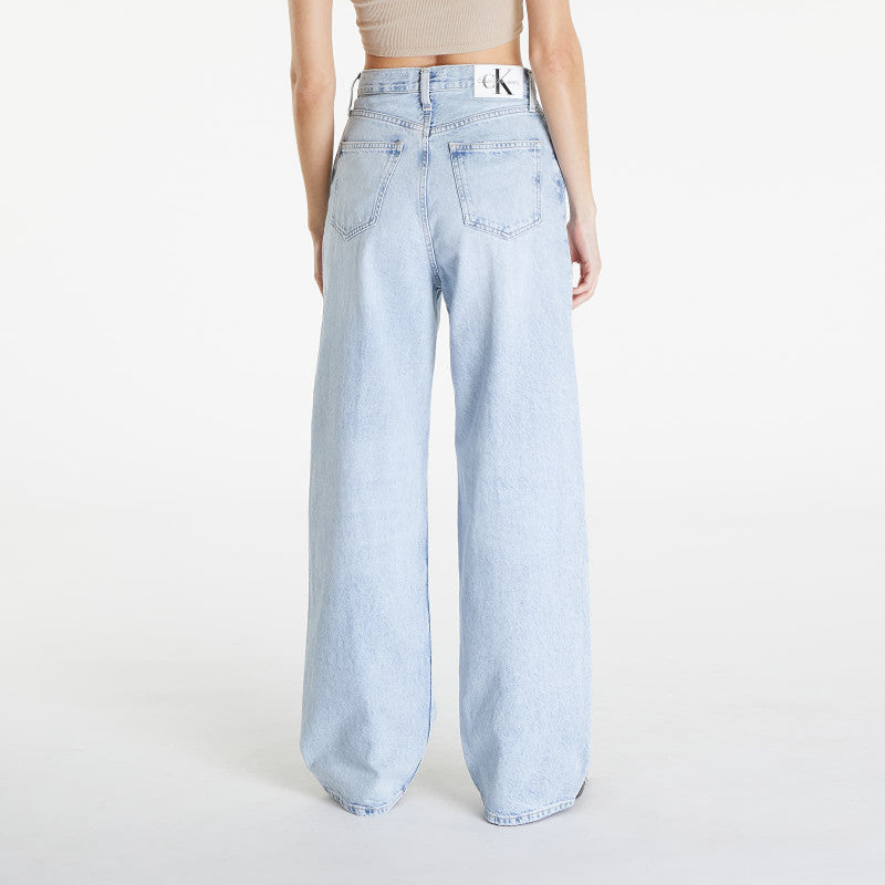 Jeansy Calvin Klein Jeans High Rise Relaxed Denim Light