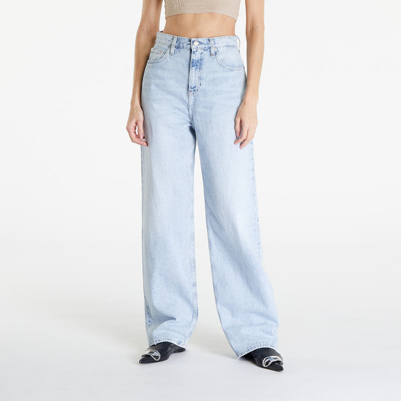 Jeansy Calvin Klein Jeans High Rise Relaxed Denim Light