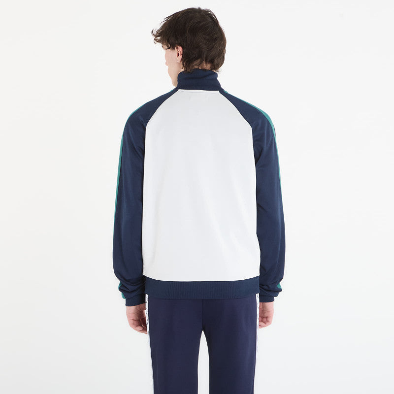 FRED PERRY Contrast Sleeve Track Jacket Snow White