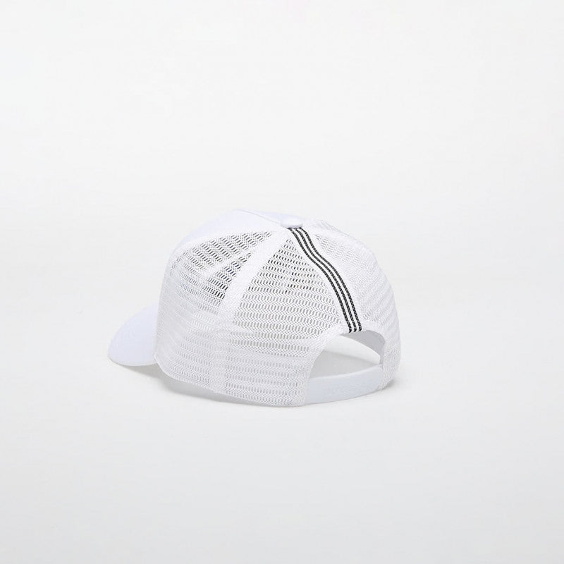 adidas Adicolor Classic Curved Foam Trucker Cap White