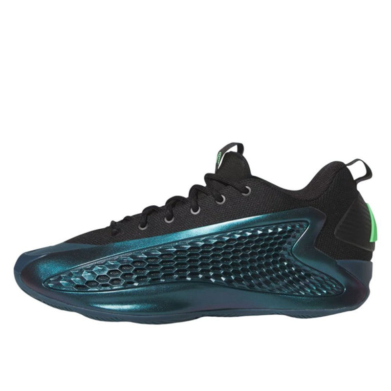 adidas Anthony Edwards 1 Low Trainers Arctic Night/Core Black/Screaming Green