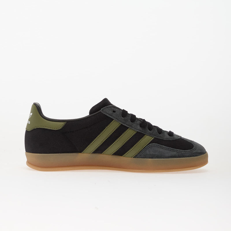 adidas Gazelle Indoor Core Black/ Focus Olive/ Carbon