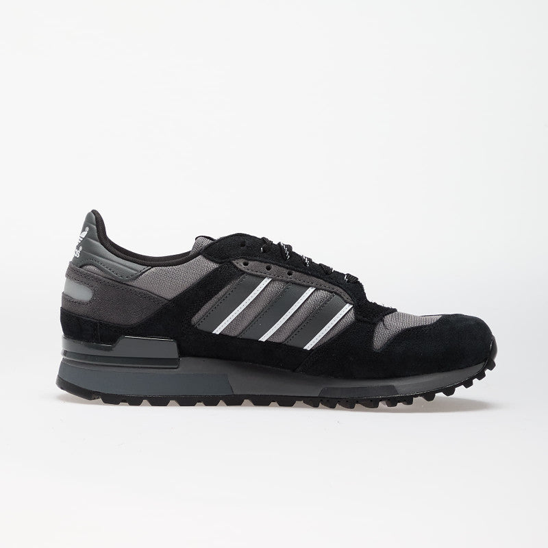 adidas Zx 600 Core Black/ Grey Four/ Grey Six 44