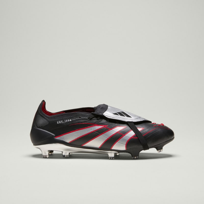 adidas Predator Obsidian Strike Fold-Over Tongue Firm Ground