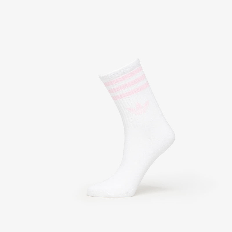 adidas 3-Stripes Crew Socks 3-Pack White/ Night Indigo/ White